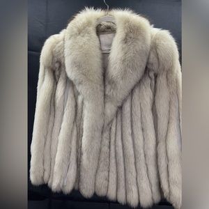 Vintage fox fur coat